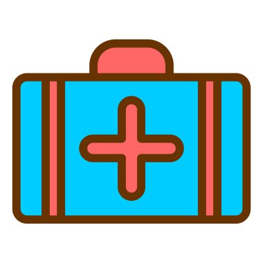 İlk yardım çantası. Basit tasarım