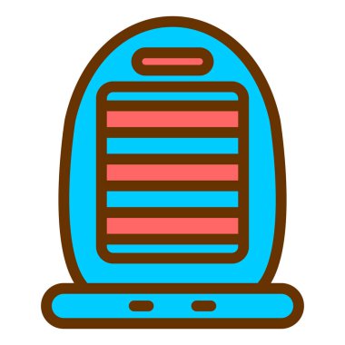 Basit bir simgenin vektör illüstrasyonu