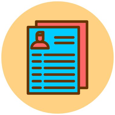 Devam et. Web simgesi basit illüstrasyon