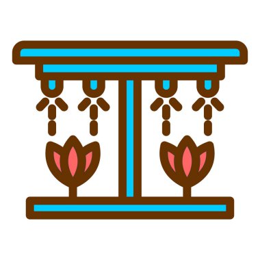 bitki vektörü simgesi modern basit illüstrasyon