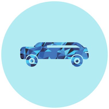 Araba web simge vektör çizim 