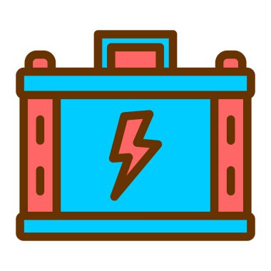 pil vektör illüstrasyonu