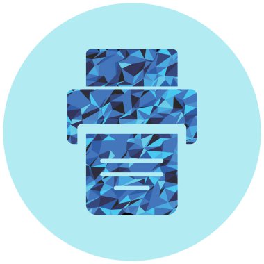 Modern b 'nin vektör illüstrasyonu eksik simgesi