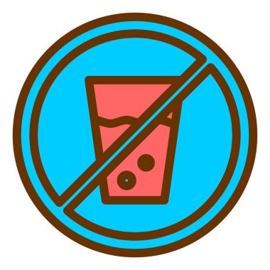 besin simgesi vektör illüstrasyonu yok