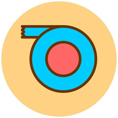 Hedef. Web simgesi basit illüstrasyon