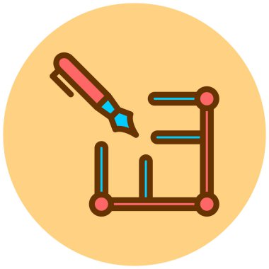 Teslimat. Web simgesi basit tasarım