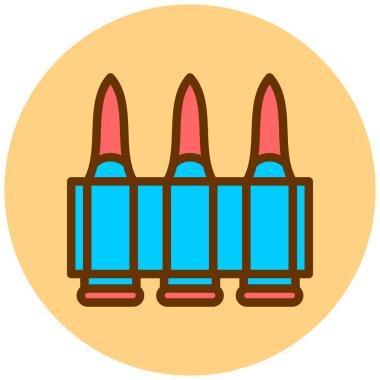 kurşun yassı vektör simgesi