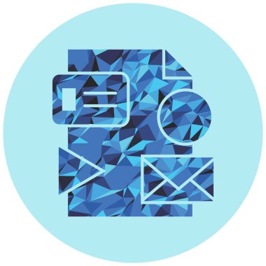 Bir cep telefonu için vektör illüstrasyonuName.