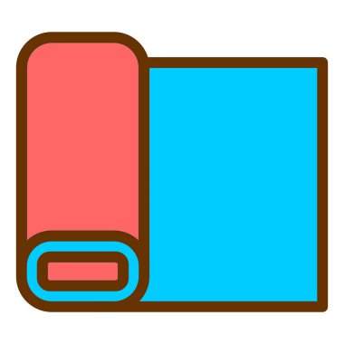 Kitap. Web simgesi basit illüstrasyon