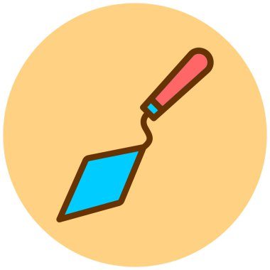 Malafat. Web simgesi basit illüstrasyon