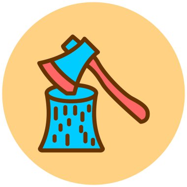 Kahve. Web simgesi basit illüstrasyon