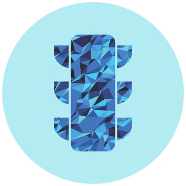 M harfi, vektör illüstrasyonu