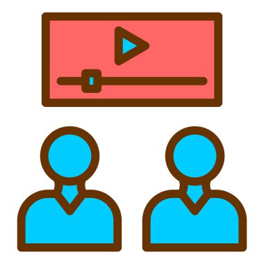 kullanıcı arayüzü renk vektörü simgesi