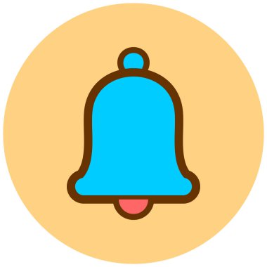 Zil. Web simgesi basit tasarım