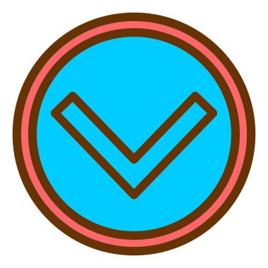 ok simgesi vektör illüstrasyonu indir