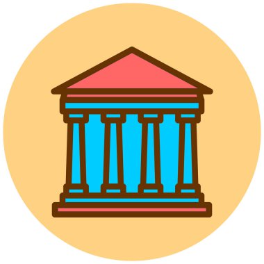 Banka binası. Basit tasarım