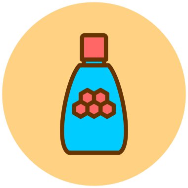 Parfüm. Web simgesi basit illüstrasyon