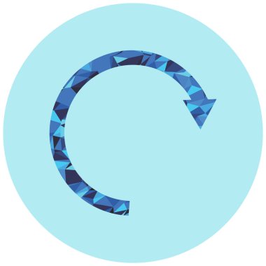 ok simgesi, vektör illüstrasyonu basit tasarım