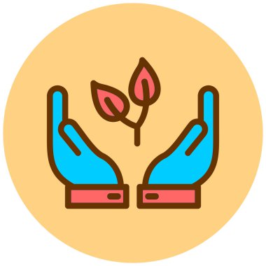 filizlen. Web simgesi basit illüstrasyon