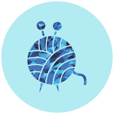 Şirin bir çizgi film kaplumbağasının mavi ve beyaz vektör çizimi