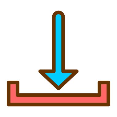 ok simgesi, vektör illüstrasyonu indir