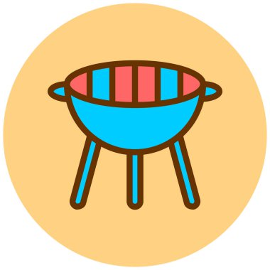 Barbekü ızgarası. Basit tasarım