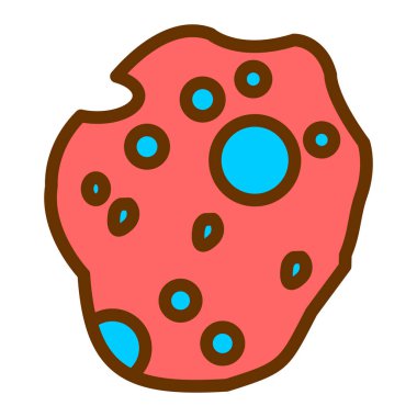 Zencefilli çörek. Web simgesi basit illüstrasyon