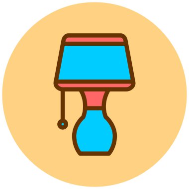 Lamba. Web simgesi basit illüstrasyon