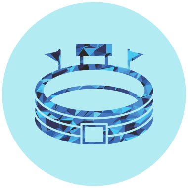 Modern b 'nin vektör illüstrasyonu eksik simgesi