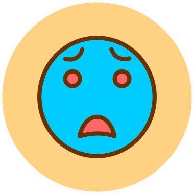 Yüz ifadeleri. Web simgesi