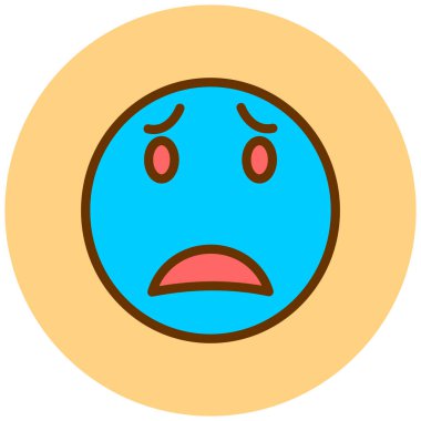 Yüz ifadeleri. Web simgesi