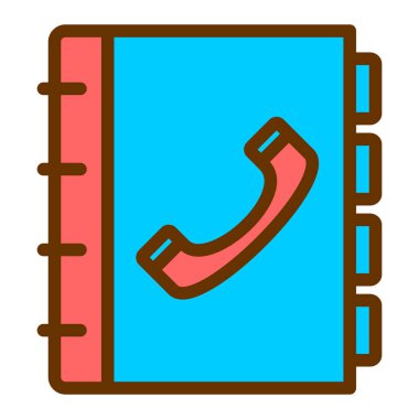 Kitap. Web simgesi basit illüstrasyon