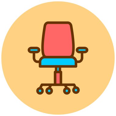 Ofis koltuğu. Basit tasarım