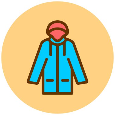 Kadın düz vektör simgesi