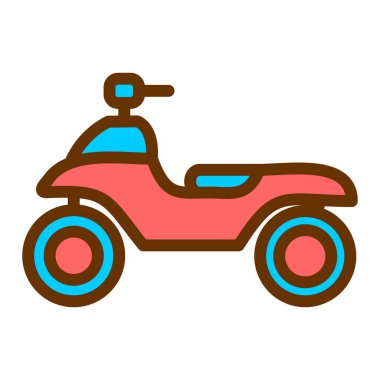 scooter vektör resimleme