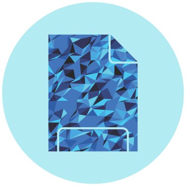 Elmas simgesinin vektör illüstrasyonu