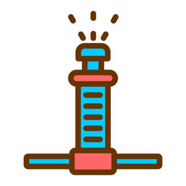 Su borusu. Basit resimleme