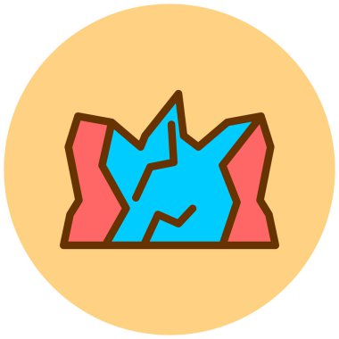 Kurt. Web simgesi basit illüstrasyon