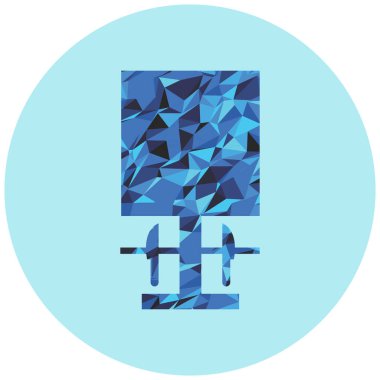 hedef simge, vektör illüstrasyonu basit tasarım