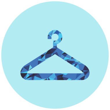 askı simgesi, vektör illüstrasyonu