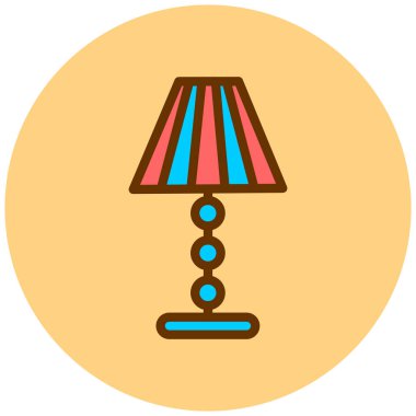 Lamba. Web simgesi basit illüstrasyon