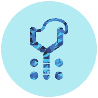 Çubuk şeker ikonu. Web tasarımı için kardan adam vektör simgelerinin düz çizimi