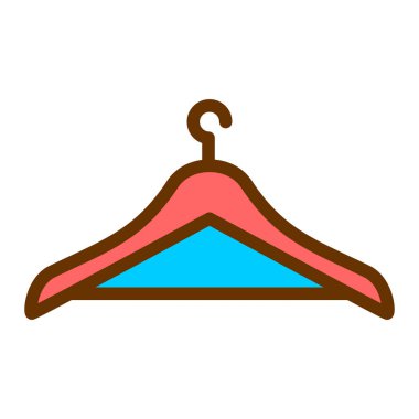 askı simgesi vektör illüstrasyonu