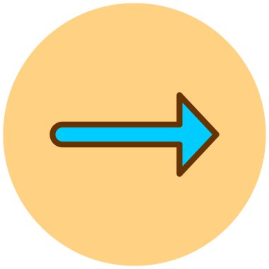 Ok. Web simgesi basit tasarım