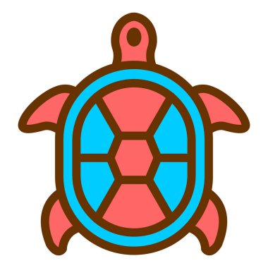 Deniz çapası. Basit resimleme