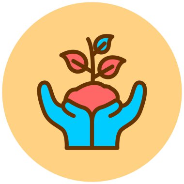 Filizlerin vektör illüstrasyonu