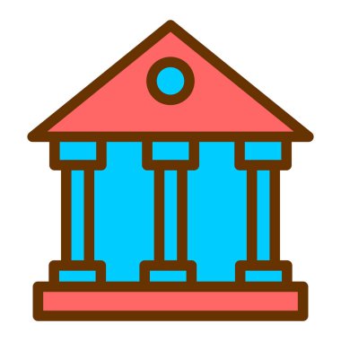 Banka binası. Basit tasarım