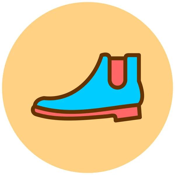 Shoe Web Icon Simple Illustration — Stock Vector