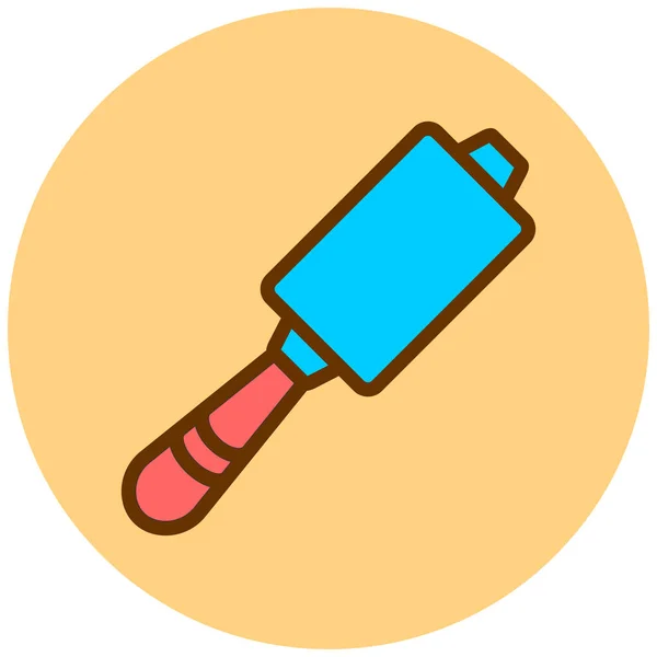 Paint Brush Icon Vector Illustration — Stock Vector