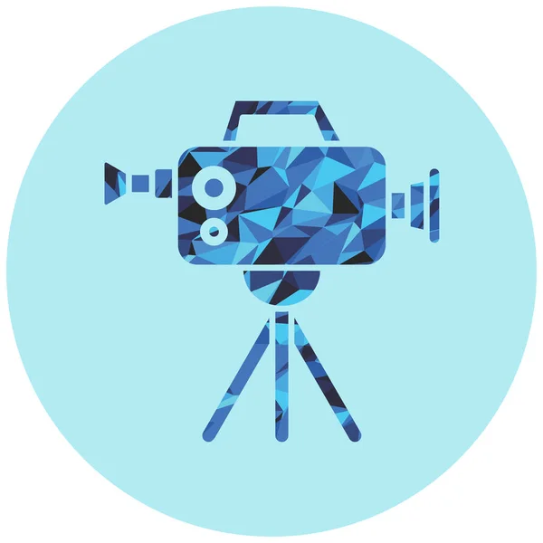 Camera Web Icon Simple Illustration — Stock Vector